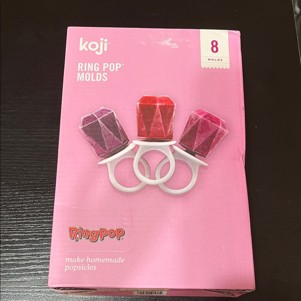 Koji Ring Pop Molds Ring Pop Homemade Popsicles NWT